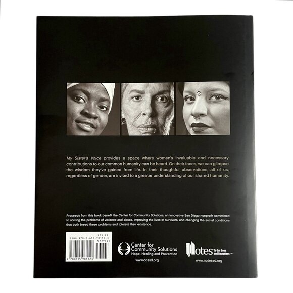 My Sisters Voice Velvet Hardback Coffee Table Book Women's Power Enhancement New - Picture 3 of 3